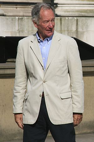 Michael Buerk, British Museum, London, 23 June 2012 - Britain's Secret Treasures Filming.jpg