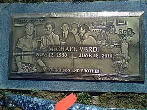 Michael Verdi (Trent Acid) Plot @ Grave Site