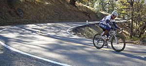 Mt hamilton road cyclist