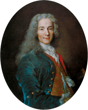 Nicolas de Largillière, François-Marie Arouet dit Voltaire adjusted