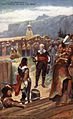 OUR FIRST FOOTING IN CANADA. CHAMPLAIN SURRENDERING QUEBEC TO ADMIRAL KIRKE. JULY 20 1629