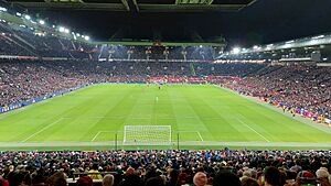 Old Trafford, view from Stretford End 2