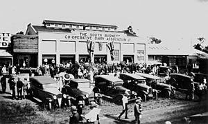 Opening of the South Burnett Cooperative Dairy Association Ltd, Murgon, 9 March 1929
