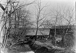 Oxford Furnace, east elevation