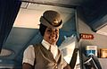 Pan Am 1970s flight attendant