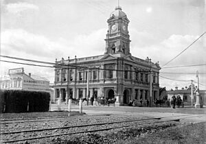 Post Office, Palmerston North (21271976892) restored