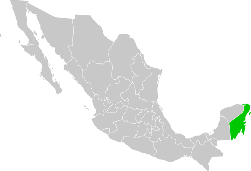Quintana Roo in Mexico