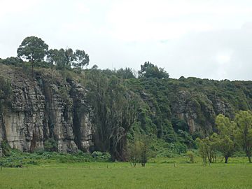 Rocas del abra zipaquira area rural
