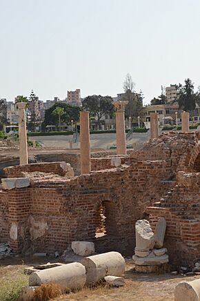 Roman Theater in the city of Alexandria . Egypt .1.JPG