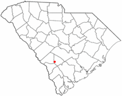 Location of Olar, South Carolina