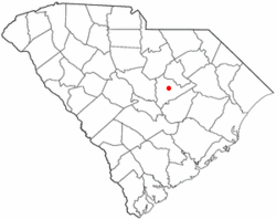 Location of Sumter in South Carolina