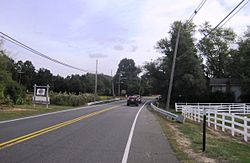 Intersection of CR 537 and Laird Road