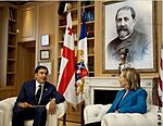 Secretary Clinton in Tbilisi 2010