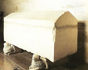 Sepulcro del rey Enrique I de Castilla. Monasterio de las Huelgas de Burgos (España)