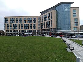 Southmead Hospital, Bristol- north end of Brunel building (geograph 6010500)