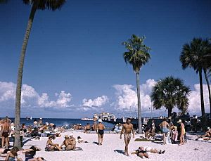 Spa Beach in St. Petersburg, Florida
