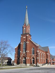 St. Sebastian's at Sebastian front and eastern side
