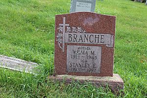 Stanley Branche tombstone