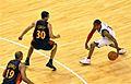 Stephen Curry defends Allen Iverson