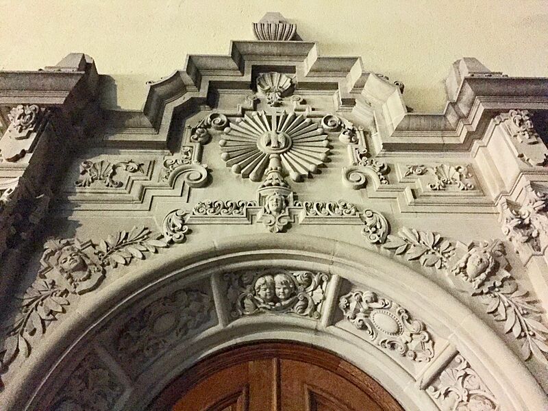 Stonework doorway