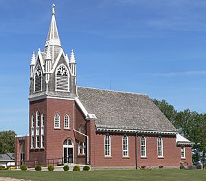 Tabor Church, Strandburg, from SW 1