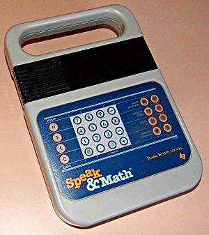 Texas Instruments Speak & Math, Made In USA, Circa 1980