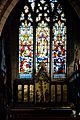 Transfiguration window in St George's Chapel