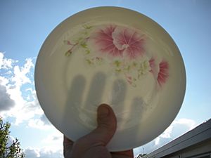 Transparent porcelain
