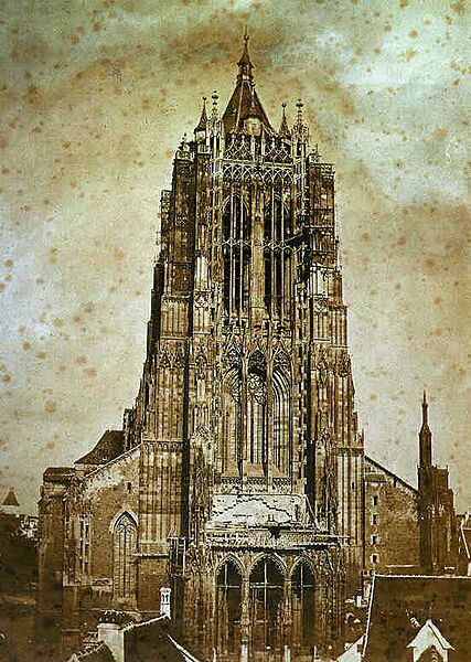 Ulm Münster 1854