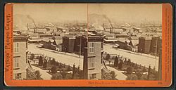 View from Rincon Hill, San Francisco, by Watkins, Carleton E., 1829-1916