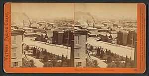 View from Rincon Hill, San Francisco, by Watkins, Carleton E., 1829-1916