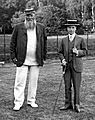 W. G. Grace and future King Edward VIII, Prince of Wales