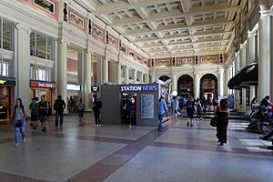 Waterfront Station Concourse 201807