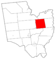 Wilton NY Locator Map