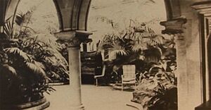 Winter Garden Ashton Court circa 1900