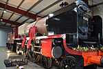 5551 The Unknown Warrior inside Crewe HC shed.jpg
