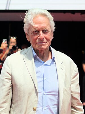 Douglas at red carpet