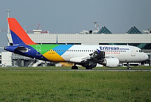 Airbus A320-214, Eritrean Airlines (BH Air) JP7347353