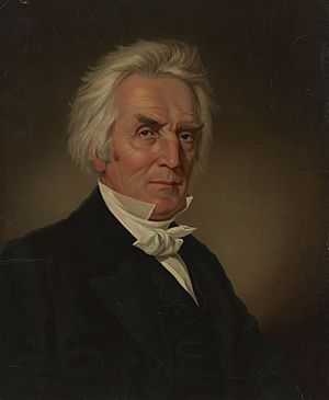 Alexander Campbell, founder of the Disciples of Christ, head-and-shoulders portrait.jpg