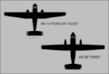 An-14 and An-28 silhouettes