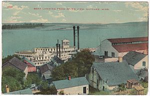 AnchorLine.Steamboat.Levee.Natchez.Mississippi