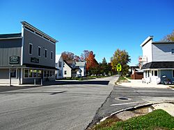 Running concurrently with Ohio State Route 18, Tiffin Street bisects Bascom.