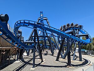 Batman The Ride at Six Flags Magic Mountain 16