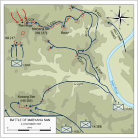 Battle of Maryang San 2-8 October 1951