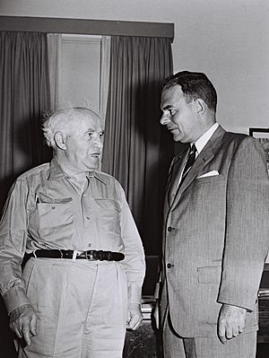 Ben Gurion - Thomas E Dewey 1955