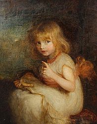 Blanche Jenkins-Portrait of a child