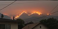 Bobcat Fire, Los Angeles, San Gabriel Mountains