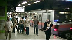 Cairo Metro Sadat plathome