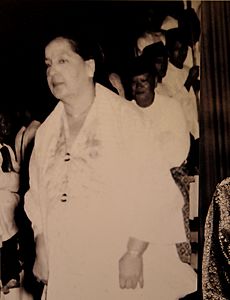 Che Engku Maimunah bt Abdullah, former wife of Tuanku Abdul Rahman and mother of Tuanku Ja'afar. The Tuanku Ja'afar Royal Gallery, Seremban