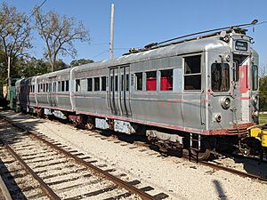Chicago Transit Authority 5001 at the Fox River Trolley Museum